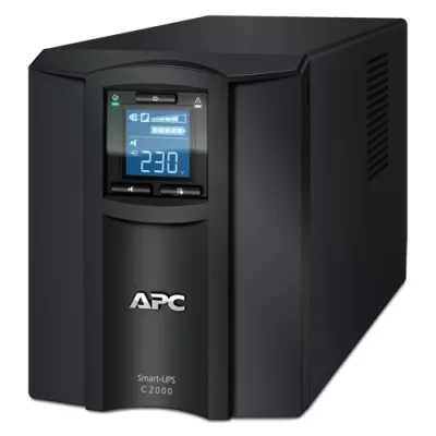 Джерело безперебійного живлення APC Smart-UPS C 2000VA/1600W, LCD, USB, 6xC13, 1xC19 (SMC2000I)