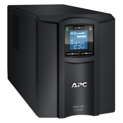 Джерело безперебійного живлення APC Smart-UPS C 2000VA/1600W, LCD, USB, 6xC13, 1xC19 (SMC2000I)