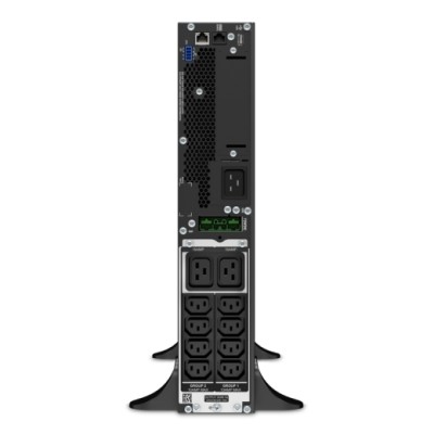 Джерело безперебійного живлення APC Smart-UPS Online 2200VA/1980W, RT 2U, LCD, USB, RS232, 8xC13, 2xC19 (SRT2200XLI)