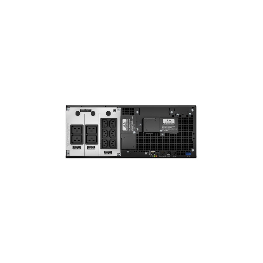 Джерело безперебійного живлення APC Smart-UPS Online 6000VA/6000W, RM 4U, LCD, USB, RS232, 6xC13, 4xC19 (SRT6KRMXLI) Джерело безперебійного живлення APC Smart-UPS Online 6000VA/6000W, RM 4U, LCD, USB, RS232, 6xC13, 4xC19 (SRT6KRMXLI)