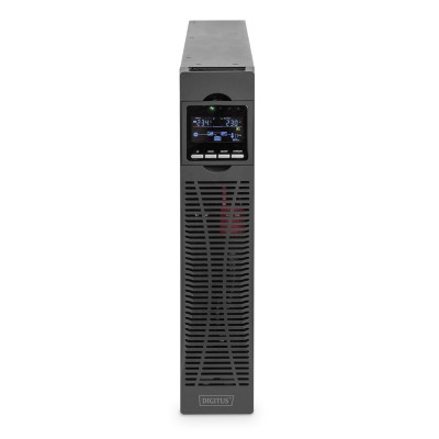 Джерело безперебійного живлення DIGITUS 1500VA/1500W, RTU2, LCD, RJ45, RS232, USB, 8xC13 (DN-170094)