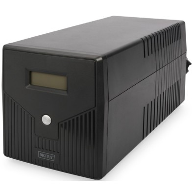 Джерело безперебійного живлення DIGITUS 1500VA/900W, LCD, RJ45, RS232, USB, 4xSchuko (DN-170075)