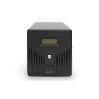 Джерело безперебійного живлення DIGITUS 1500VA/900W, LCD, RJ45, RS232, USB, 4xSchuko (DN-170075)