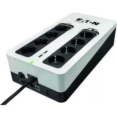 Джерело безперебійного живлення Eaton 3S, 850VA/510W, LED, USB, 8xSchuko (3S850D)