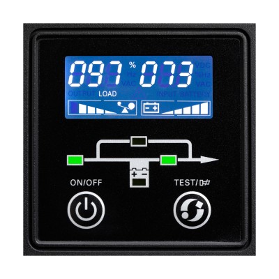Джерело безперебійного живлення Eaton 9E, 2000VA/1600W, LCD, USB, RS232, 6xC13 (9E2000I)