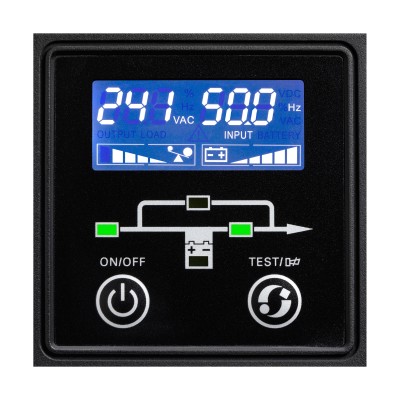 Джерело безперебійного живлення Eaton 9E, 2000VA/1600W, LCD, USB, RS232, 6xC13 (9E2000I)