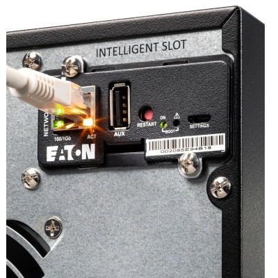 Джерело безперебійного живлення Eaton 9E, 2000VA/1600W, LCD, USB, RS232, 6xC13 (9E2000I)