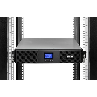 Джерело безперебійного живлення Eaton 9SX, 1000VA/900W, RM 2U, LCD, USB, RS232, 6xC13 (9SX1000IR)