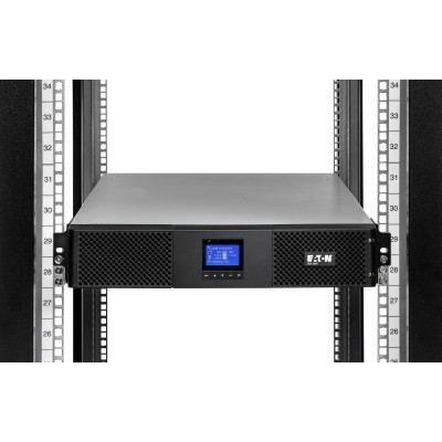 Джерело безперебійного живлення Eaton 9SX, 3000VA/2700W, RM 2U, LCD, USB, RS232, 8xC13, 1xC19 (9SX3000IR)