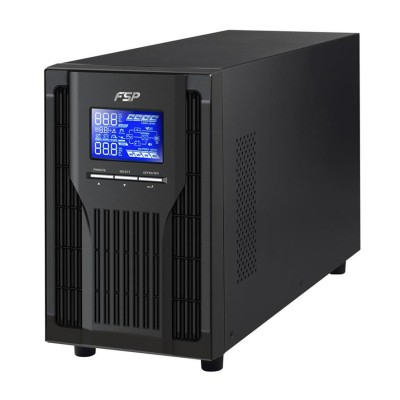 Джерело безперебійного живлення FSP Champ 1K, 1000VA/900W, LCD, USB, 3xSchuko (PPF8001300)