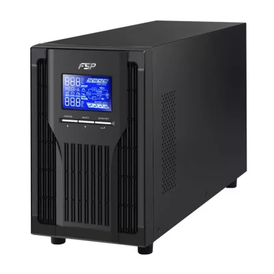Джерело безперебійного живлення FSP Champ 1K, 1000VA/900W, LCD, USB, 3xSchuko (PPF8001300)