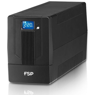 Джерело безперебійного живлення FSP iFP1500, 1500VA/900W, LCD, USB, 4xSchuko (PPF9003105)