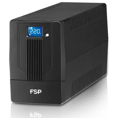 Джерело безперебійного живлення FSP iFP2000, 2000VA/1200W, LCD, USB, 4xSchuko (PPF12A1603)