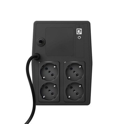 Джерело безперебійного живлення Trust Paxxon 1000VA UPS with 4 standard wall power outlets BLACK (23504_TRUST)