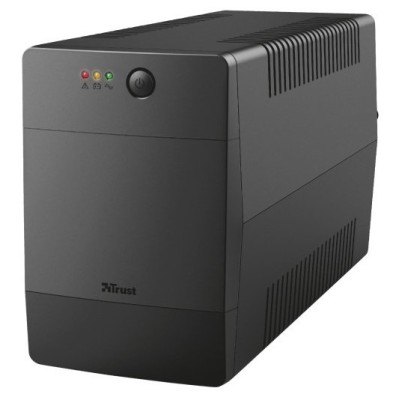 Джерело безперебійного живлення Trust Paxxon 1500VA UPS with 4 standard wall power outlets BLACK (23505_TRUST)