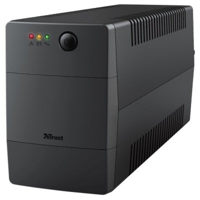 Джерело безперебійного живлення Trust Paxxon 800VA UPS with 2 standard wall power outlets чорний (23503_TRUST)
