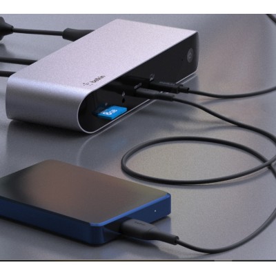 Док-станція Belkin USB-C Thunderbolt 4 Triple Display Dock 8K