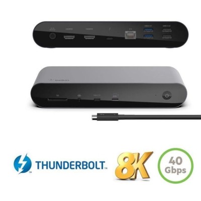 Док-станція Belkin USB-C Thunderbolt 4 Triple Display Dock 8K