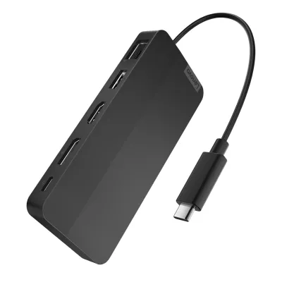 Док-станція Lenovo USB-C Dual Display Travel Dock (w/ adapter)