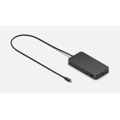 Док-станція із зарядним пристроєм Microsoft Docking Station 165 W - Thunderbolt 4 Док-станція із зарядним пристроєм Microsoft Docking Station 165 W - Thunderbolt 4
