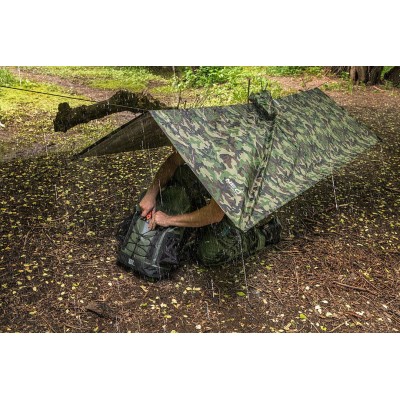 Дощовик тент Neo Tools Camo, 3в1, 124х142см, поліестер 210D, камуфляж