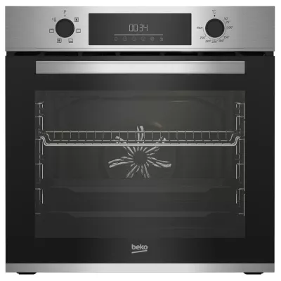 Духова шафа Beko електрична, 72л, A, конвекція, нержавіюча сталь (BBIE123002XD)