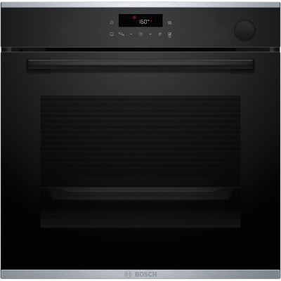 Духова шафа Bosch електрична, 71л, A+, дисплей, конвекція, пара, телескопічні направляючі, чорний (HRG232EB3) Духова шафа Bosch електрична, 71л, A+, дисплей, конвекція, пара, телескопічні направляючі, чорний (HRG232EB3)