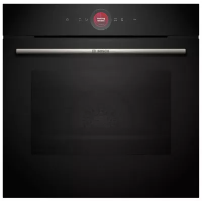 Духова шафа Bosch електрична, 71л, A+, дисплей, конвекція, чорний (HBG7341B1)