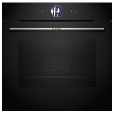 Духова шафа Bosch електрична, 71л, A+, дисплей, конвекція, чорний (HBG7361B1)