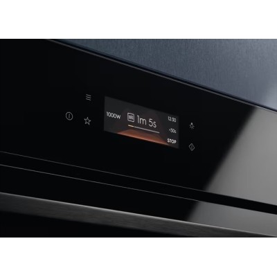 Духова шафа Electrolux електрична компактна, 42л, дисплей, конвекція, ф-ція мікрохвиль, чорний (EVM8E08Z) Духова шафа Electrolux електрична компактна, 42л, дисплей, конвекція, ф-ція мікрохвиль, чорний (EVM8E08Z)