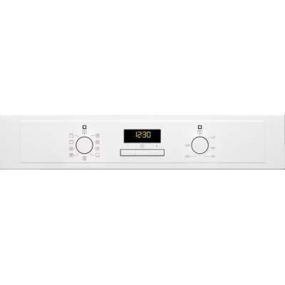 Духова шафа Electrolux електрична, 65л, A, дисплей, конвекція, білий (EOF3H40BW)