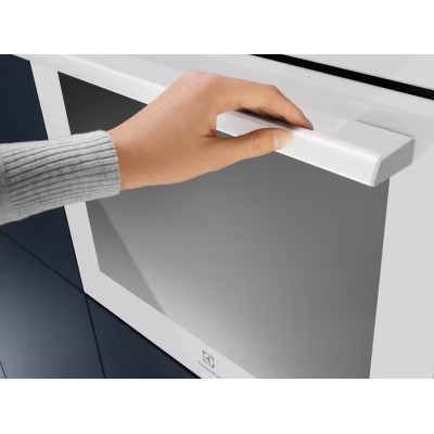 Духова шафа Electrolux електрична, 65л, A, дисплей, конвекція, білий (EOF3H40BW)