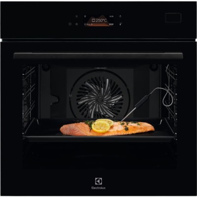 Духова шафа Electrolux електрична, 70л, А++, пара, дисплей, конвекція, ф-ція пароварки, чорний (LOB8S39WZ)