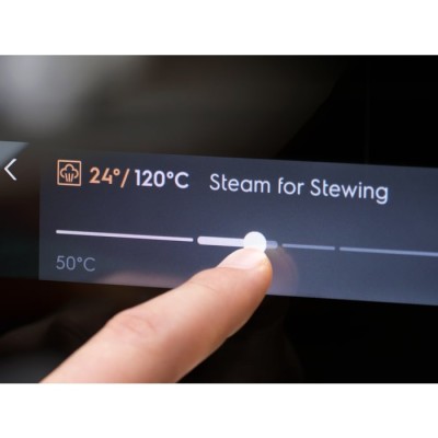 Духова шафа Electrolux електрична, 70л, А++, пара, дисплей, конвекція, ф-ція пароварки, чорний (LOB8S39WZ)
