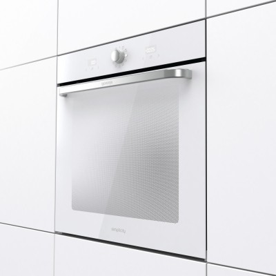 Духова шафа Gorenje електрична, 77л, A, пара, дисплей, макс.темпер.-300, білий (BOS6737SYW) Духова шафа Gorenje електрична, 77л, A, пара, дисплей, макс.темпер.-300, білий (BOS6737SYW)