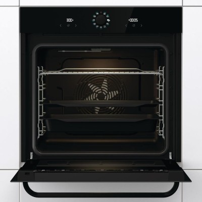 Духова шафа Gorenje електрична, 77л, A, пара, дисплей, макс.темпер.-300, чорний (BOS67371SYB)