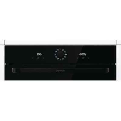 Духова шафа Gorenje електрична, 77л, A, пара, дисплей, макс.темпер.-300, чорний (BOS67371SYB)