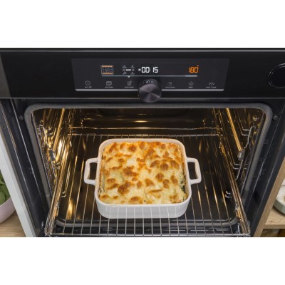 Духова шафа Gorenje електрична, 77л, A+, дисплей, IconLed, нерж (BO6737E02X)