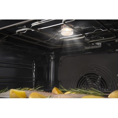 Духова шафа Gorenje електрична, 77л, A+, дисплей, IconLed, нерж (BO6737E02X)