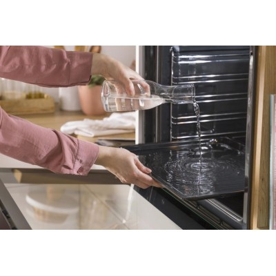 Духова шафа Gorenje електрична, 77л, A+, дисплей, IconLed, нерж (BO6737E02X)