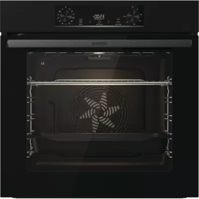 Духова шафа Gorenje електрична, 77л, A+, пара, дисплей, IconLed, піроліз, чорний (BPS6737E02B)