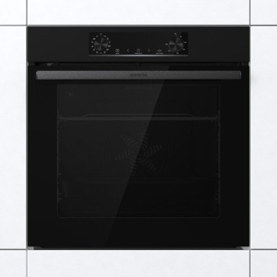 Духова шафа Gorenje електрична, 77л, A+, пара, дисплей, IconLed, піроліз, чорний (BPS6737E02B)
