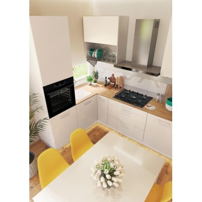 Духова шафа Gorenje електрична, 77л, A+, пара, дисплей, IconLed, піроліз, чорний (BPS6737E02B)