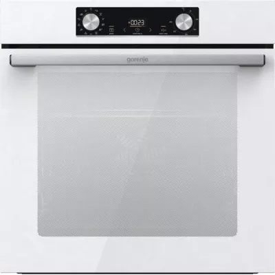 Духова шафа Gorenje електрична, 77л, A+, пара, дисплей, білий (BOS6737E06WG)