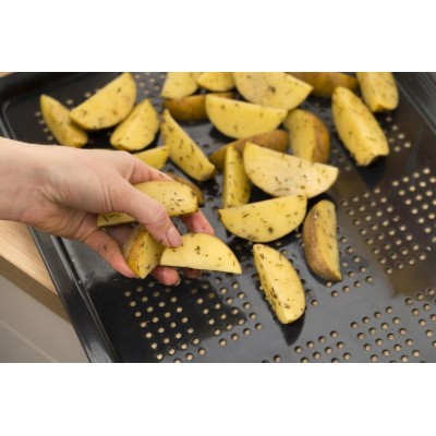 Духова шафа Gorenje електрична, 77л, A+, пара, дисплей, готування на різних рівнях, піроліз, білий (BPSA6747A08WG)