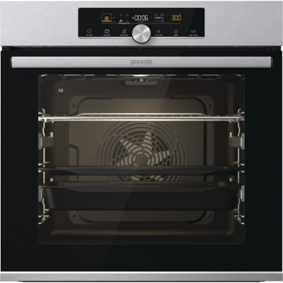 Духова шафа Gorenje електрична, 77л, A+, пара, дисплей, нерж (BOS6747A01X) Духова шафа Gorenje електрична, 77л, A+, пара, дисплей, нерж (BOS6747A01X)