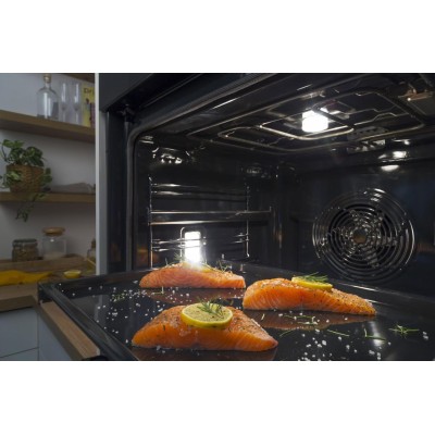 Духова шафа Gorenje електрична, 77л, A+, пара, дисплей, нерж (BOS6747A01X) Духова шафа Gorenje електрична, 77л, A+, пара, дисплей, нерж (BOS6747A01X)