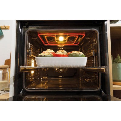 Духова шафа Gorenje електрична, 77л, A+, пара, дисплей, нерж (BOS6747A01X) Духова шафа Gorenje електрична, 77л, A+, пара, дисплей, нерж (BOS6747A01X)