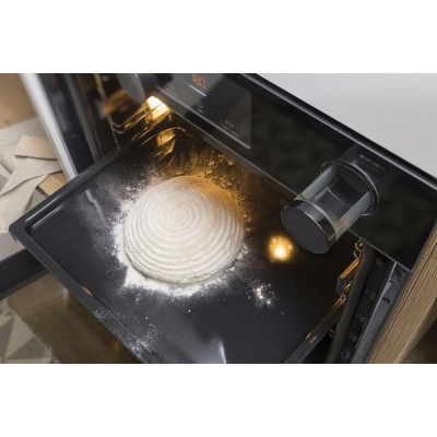 Духова шафа Gorenje електрична, 77л, A+, пара, дисплей, піроліз, готування на різних рівнях, чорний (BPSAX6747A08BG)