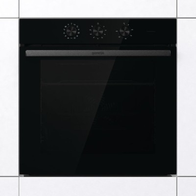 Духова шафа Gorenje електрична, 77л, A+, чорний (BO6727E03BG)